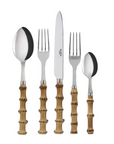 5 Piece Place Setting, Bamboo Custom