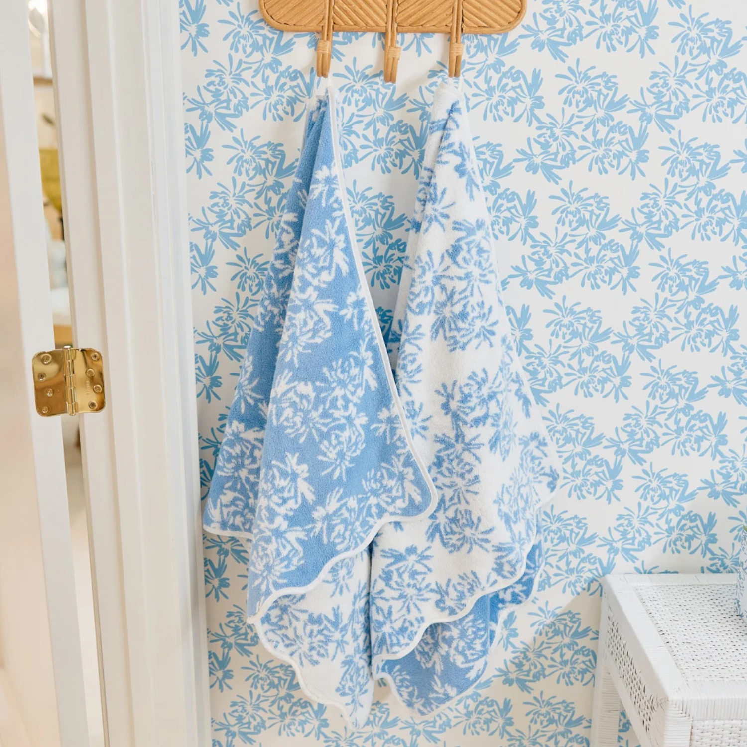 Cornflower Blue Bath Bundle, 8 pc set