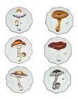 Les Champignons Dinner Plate, Set of 12
