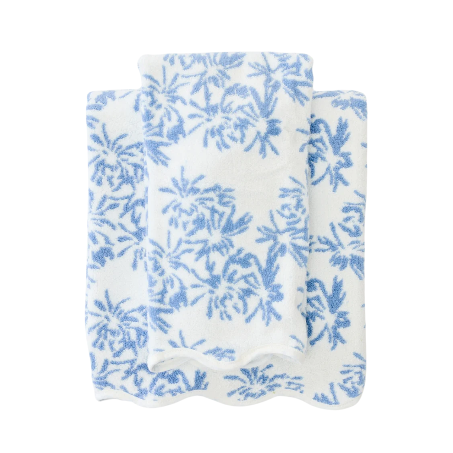 Cornflower Blue Bath Bundle, 8 pc set