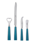 Icone Cheese Knife Set, Turquoise