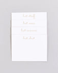Too Hot Place Cards