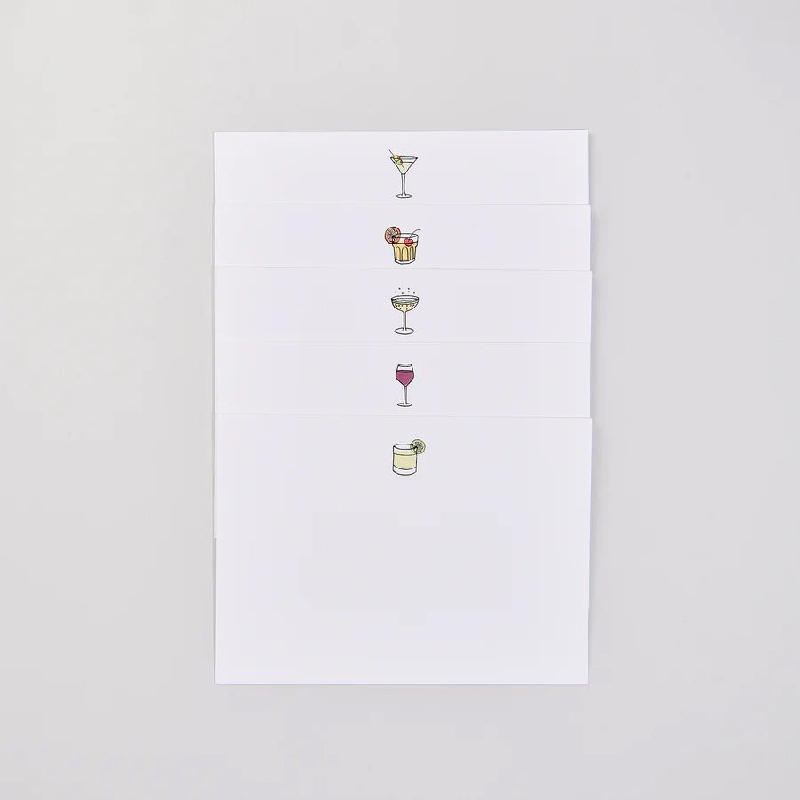 Happy Hour Notecard Set