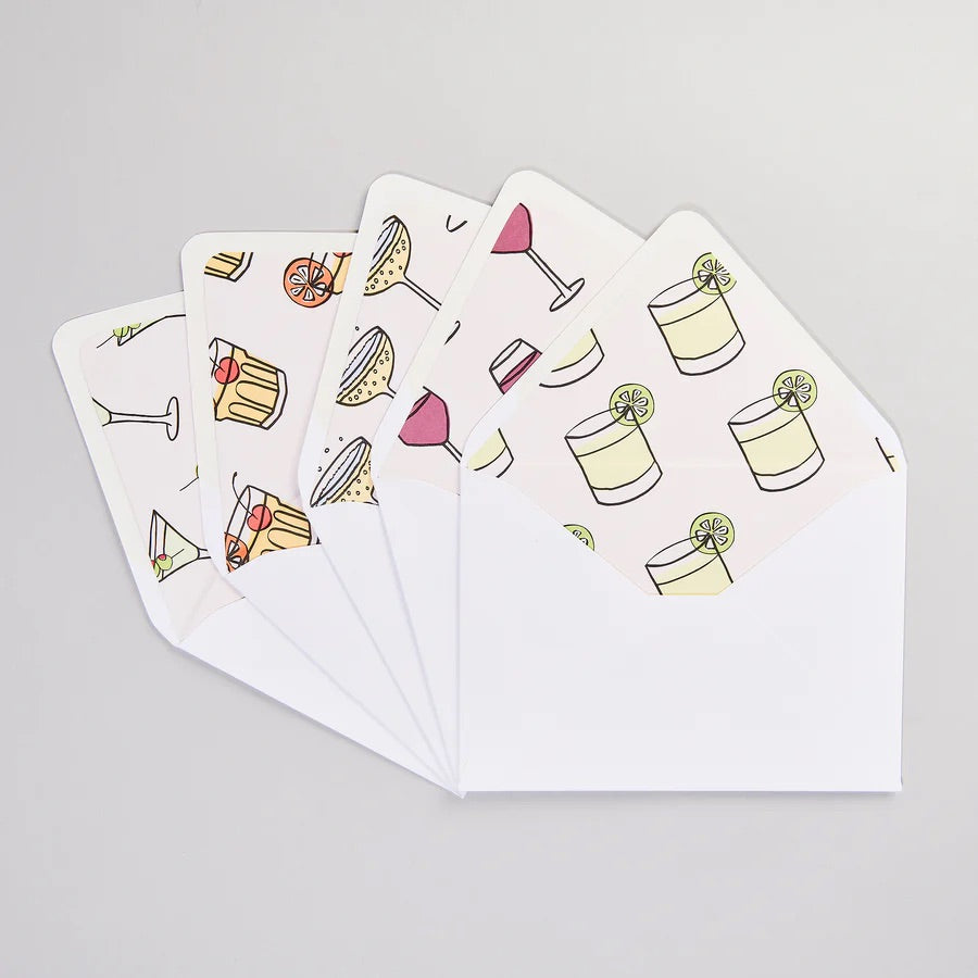 Happy Hour Notecard Set