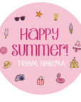 Happy Summer Stickers