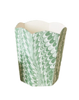 Scallop Marbled Waste Basket