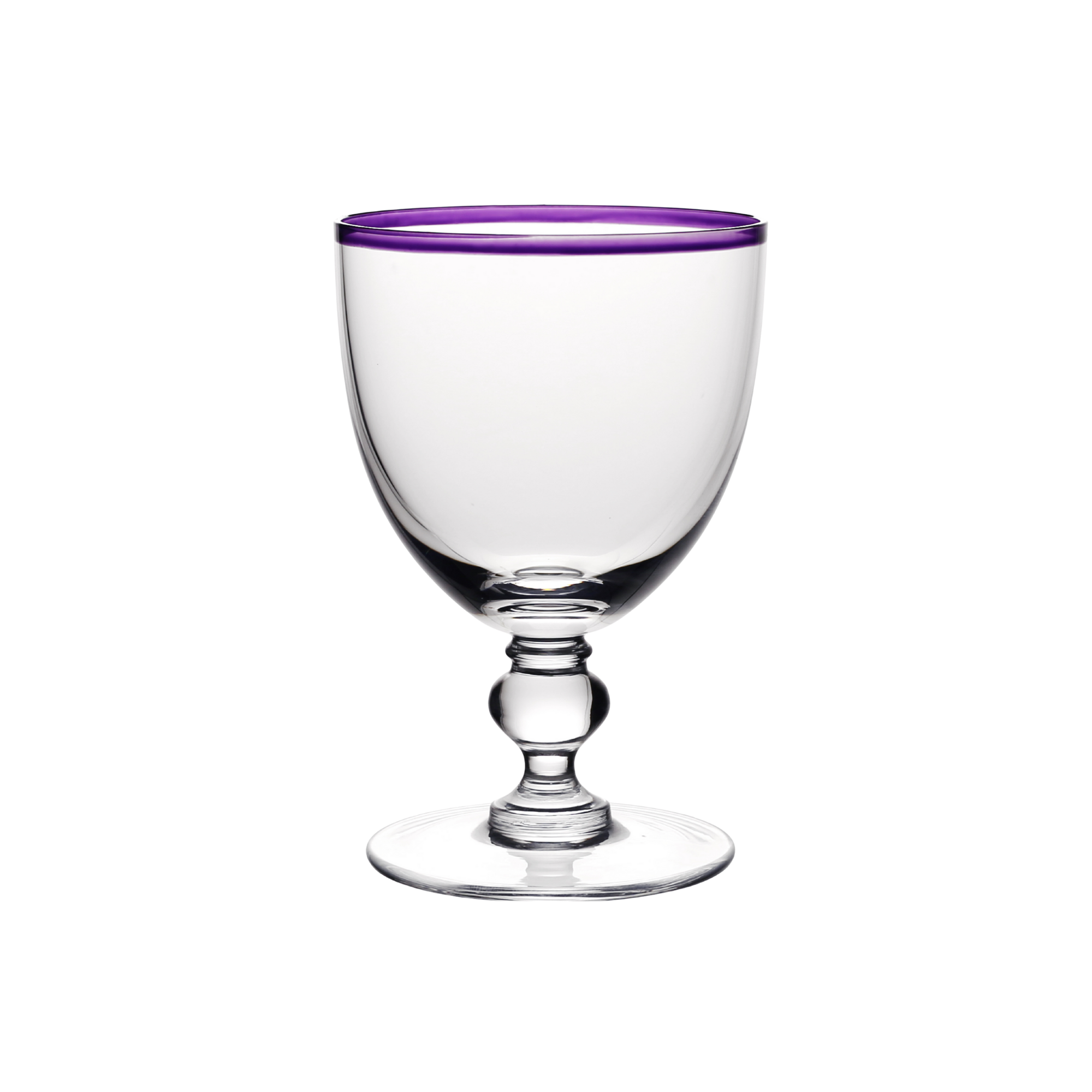 Amethyst Siena Water Glass