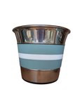 Ocean Leather Champagne Bucket, Small