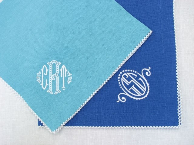 Custom Linen Dinner Napkins (Set of 2)