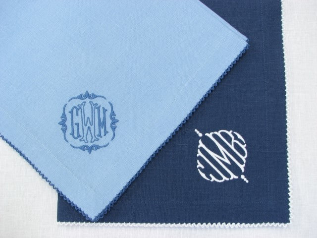 Custom Linen Dinner Napkins (Set of 2)