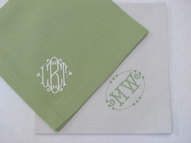 Custom Linen Dinner Napkins (Set of 2)