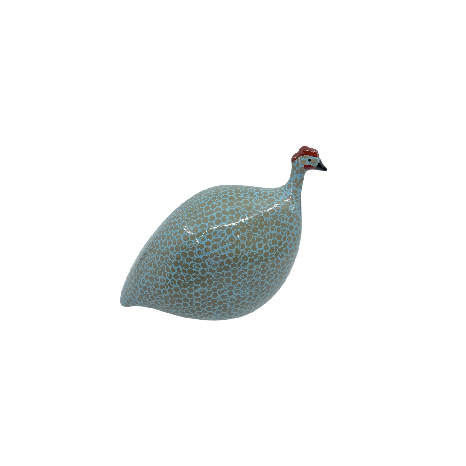 Guinea Fowl, Sky Blue Spotted Tan