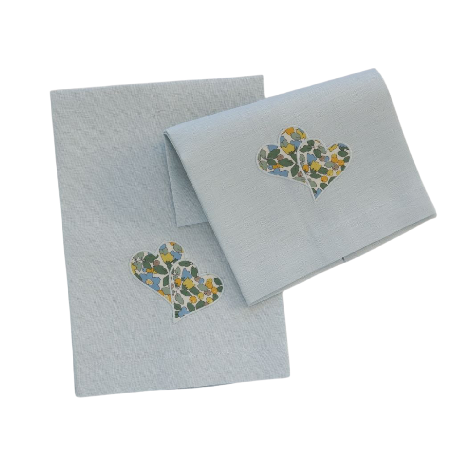 Liberty Heart Guest Towels, Set of 2