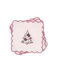 Liberty Christmas Tree Cocktail Napkins, Set of 4