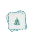 Liberty Christmas Tree Cocktail Napkins, Set of 4