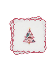 Liberty Christmas Tree Cocktail Napkins, Set of 4
