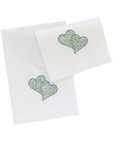 Liberty Heart Guest Towels, Set of 2