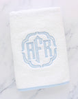 Monogrammed Hand Towels, Custom