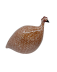 Guinea Fowl, White Spotted Red