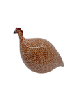 Guinea Fowl, White Spotted Red