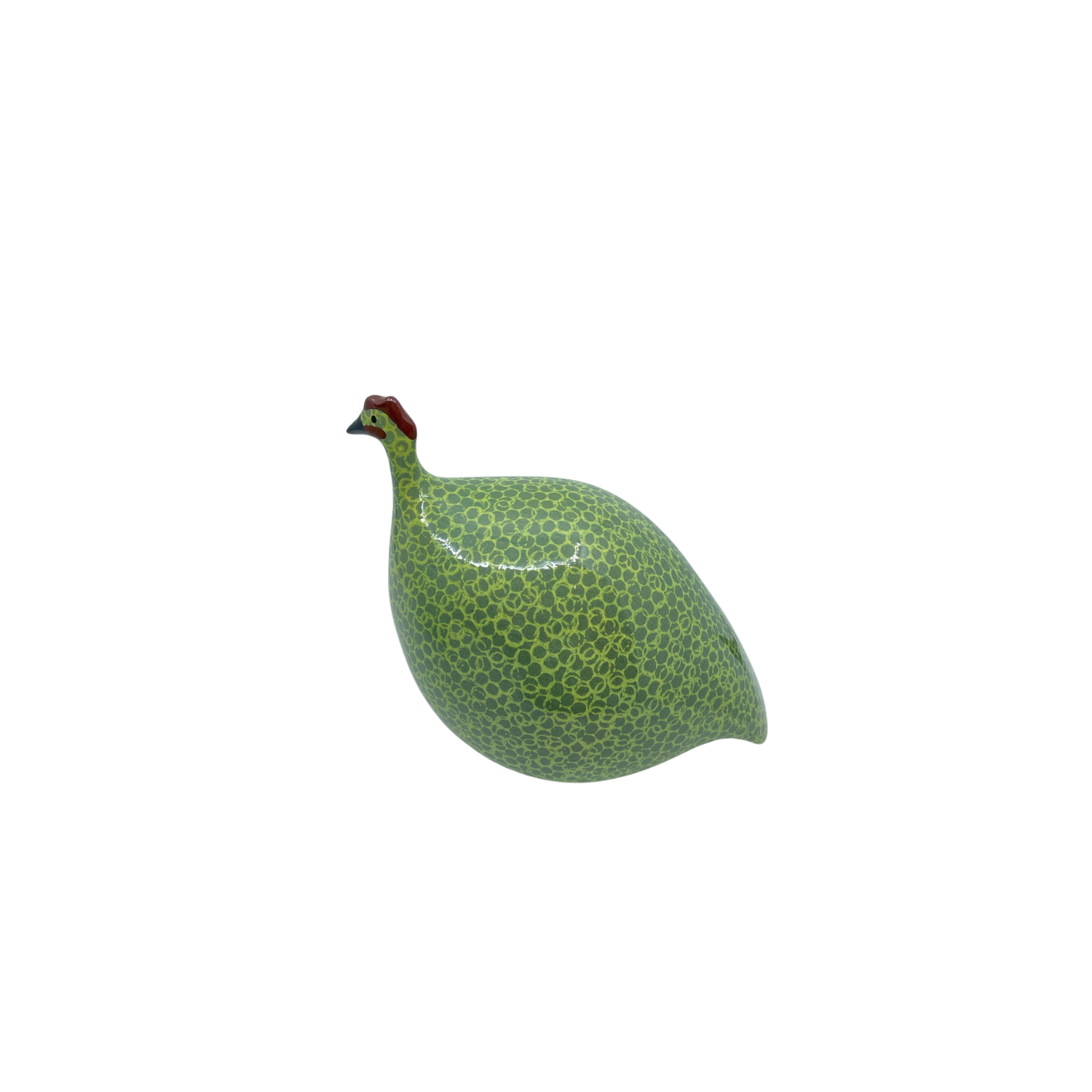 Guinea Fowl, Green Spotted Yellow