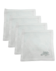 Joy Linen Holiday Cocktail Napkins, Silver