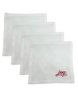 Joy Linen Holiday Cocktail Napkins, Red