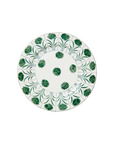 Green Daisy Plate