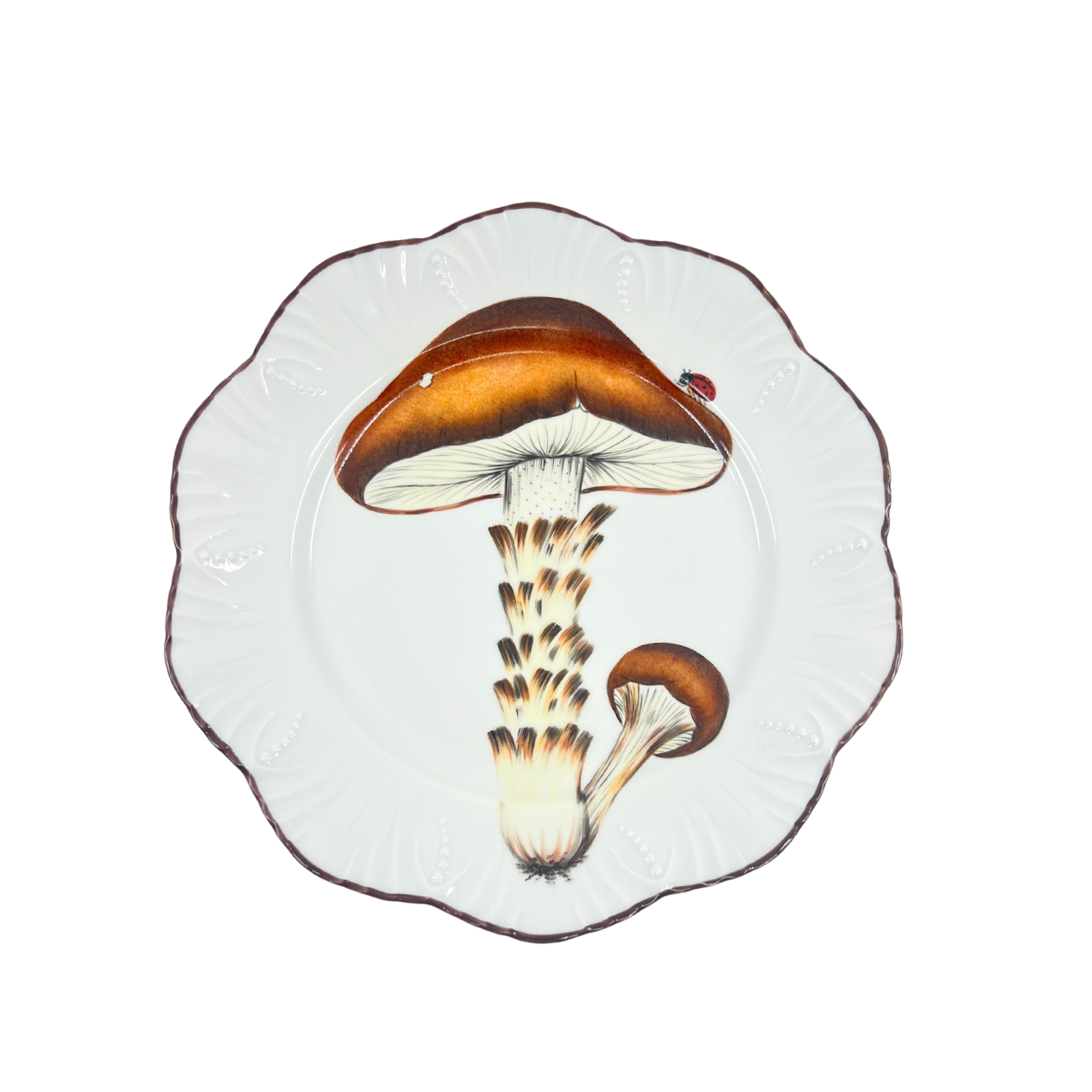 Les Champignons Dinner Plate, Set of 12