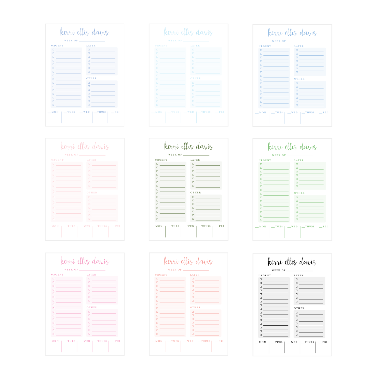 The Margretta Notepad – Ellis Hill