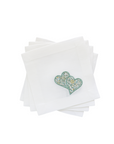 Liberty Heart Cocktail Napkins