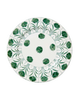 Green Daisy Plate