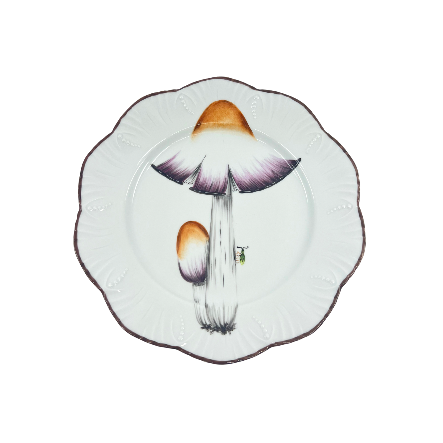 Les Champignons Dinner Plate, Set of 12