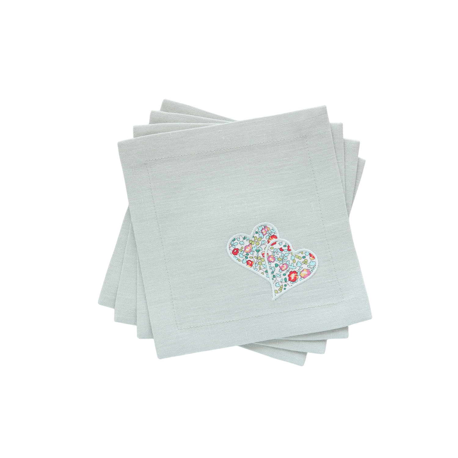 Liberty Heart Cocktail Napkins