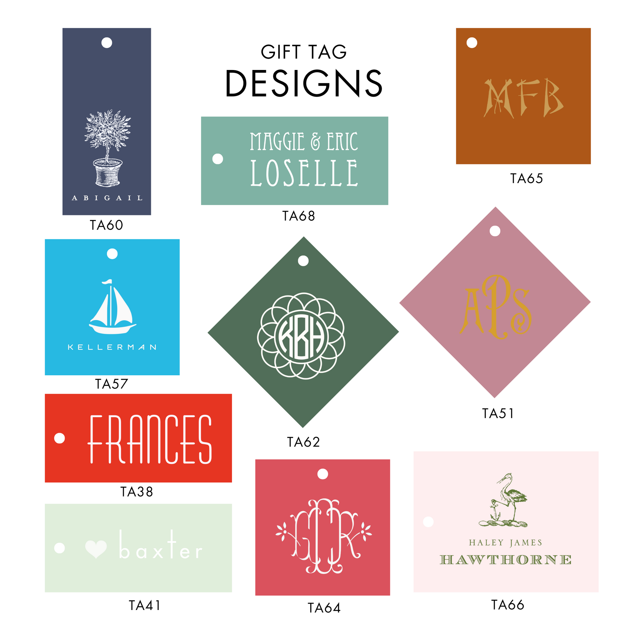 2025 Engraved Gift Tag Special