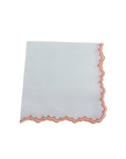 Orange Escamas Dinner Napkins, Set of Four, Registry Item