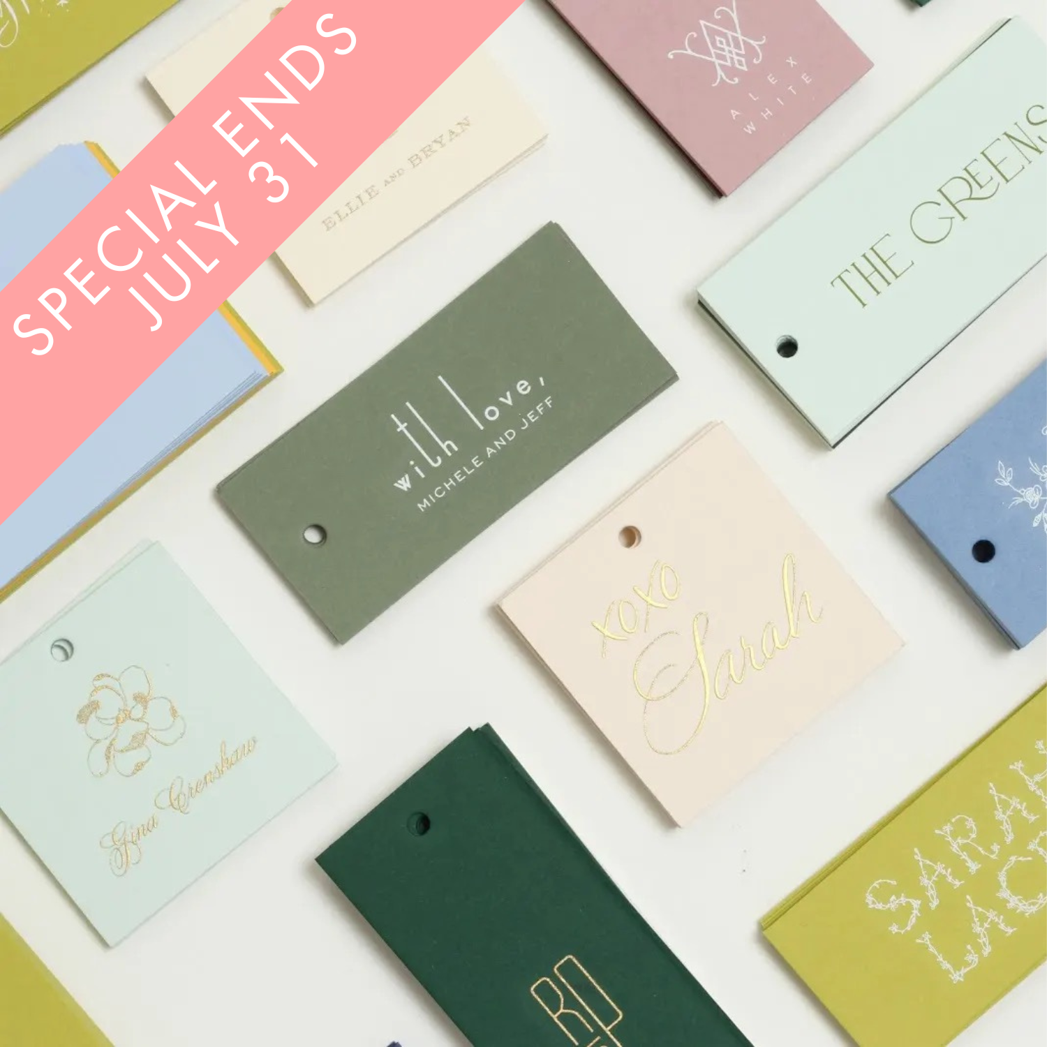 2026 Engraved Gift Tag Special