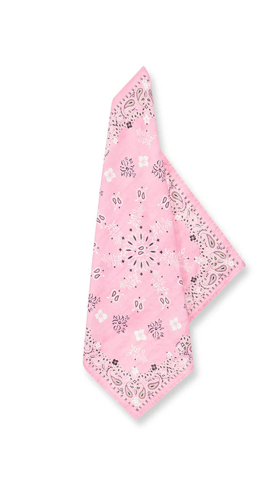 Pink Bandana Dinner Napkin, Set of 4