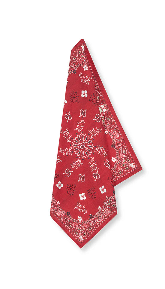 Red Bandana Dinner Napkin, Set of 4