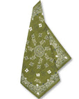 Green Bandana Dinner Napkin, Set of 4