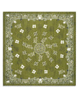 Green Bandana Dinner Napkin, Set of 4
