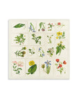 Botanical Tiles Napkin Set/4