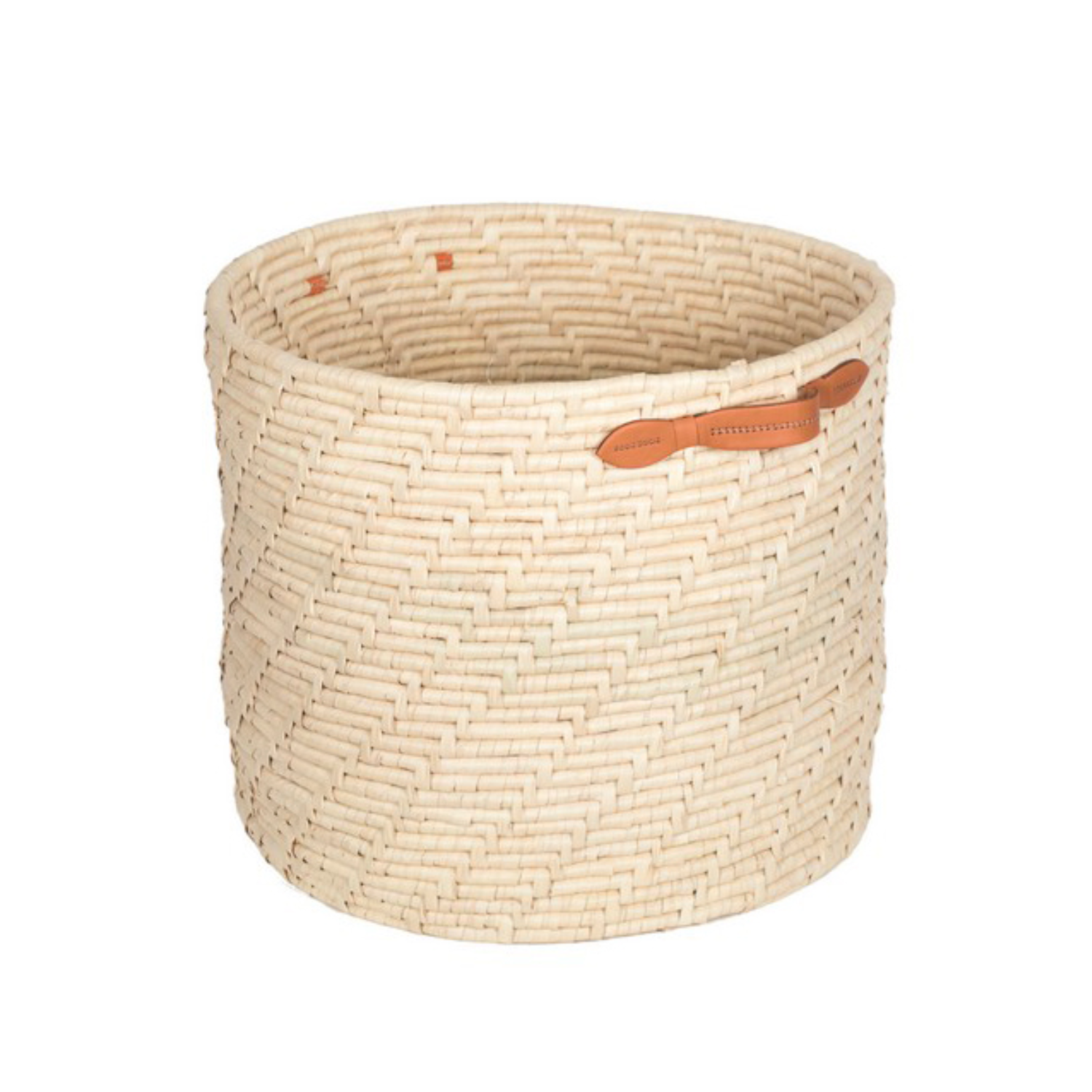 Leather Handled Carandai Basket – Ellis Hill