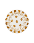 Daisy Dinner Plate, Rust