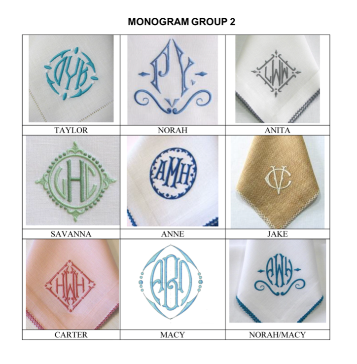 Custom Blanket Monogram