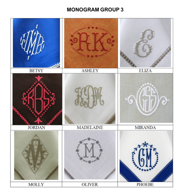 Custom Blanket Monogram