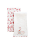 Linen Cocktail Guest Towel, Set of 2