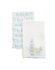 Linen Cocktail Guest Towel, Set of 2