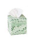 Scallop Marbled Tissue Box Cover