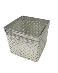 Woven Metal Square Basket, Large